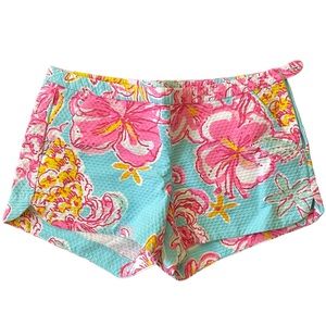 Lilly Pulitzer Adie Shorts in Lolita Breakwater Blue